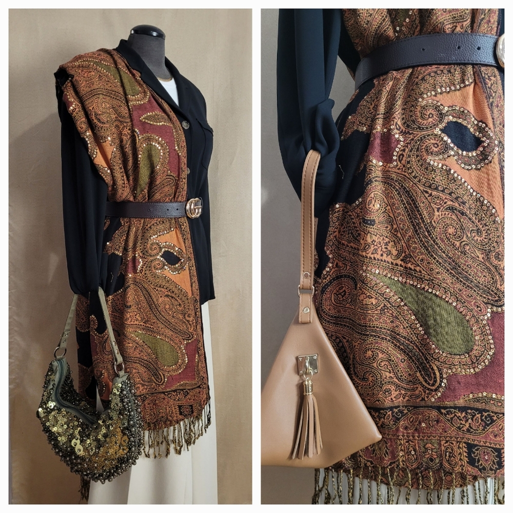 Morrocan Shawl / Scarf - Picture 6 of 9